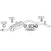 MTS 01.90340 End Silencer